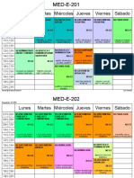 Horarios X Aula