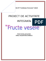 Proiect Lectie Comisie Metodica Fructe Vesele