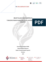 Draft Kajian - Urgensitas Poros Maritim Dunia di Periode ke 2 Jokowi.pdf