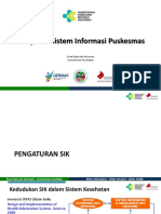 Kebijakan Sistem Informasi Puskesmas