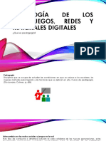 Pedagogía de los videojuegos, redes y materiales digitales