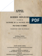 Samuel Noble APPEL Aux Hommes Reflechis de Toutes Denominations Saint Amand 1862 (Traduit de L'anglais Boston 1826 1830 1845 Et de Nombreuses Editions Anglaises Depuis Lors)