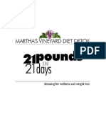 MV - Diet - Detox - Manual - MARTHA S VINYARD 21 DAY DIET