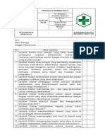 7.7.2.2 Daftar Tilik Tindakan Pembedahan