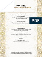 En CAICICI OAK Grill Romantic Menu Jan 2019 PDF