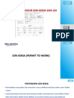 Sosialisasi Prosedur PTW Dan JSA