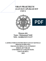HASIL PRAKTIKUM PERANCANGAN IOT - Unit 8 - Muhammad Nabil