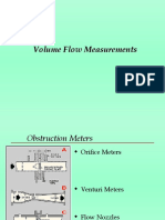 Vol Flow Measurements