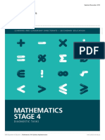 Mathematics Stage 4 Diagnostic Tasks PDF