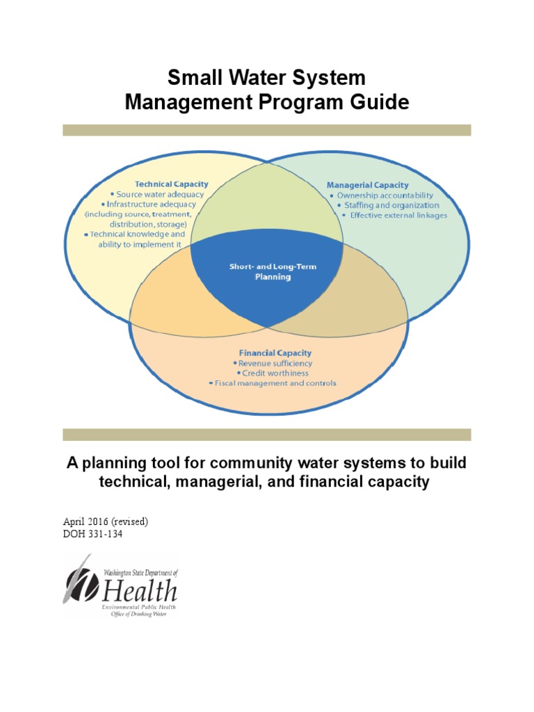 Water Management Guide | PDF | Drinking Water | Water Supply Network