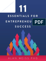 11 Essentials For Entrepreneurial Success