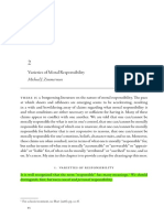 Zimmerman - Varieties of Moral Responsibility PDF