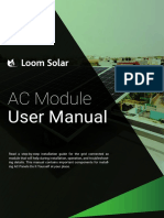 Loom Solar 340 Watt AC Module User Manual PDF