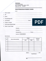 Formulir Pendataan Peserta Taspen - 5