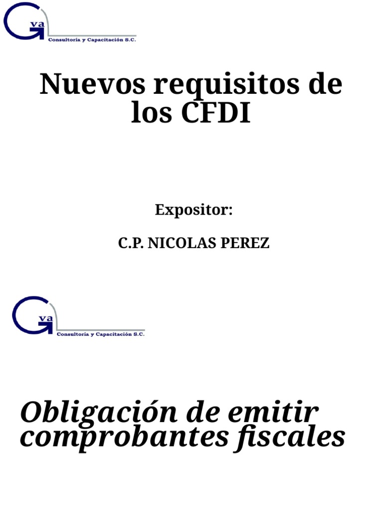 CDFI Nuevos Requisitos PDF | PDF | Impuestos | Business