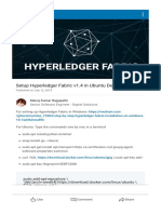 Setup Hyperledger Fabric v14 Ubuntu Desktop 18042 Ragupathi