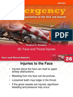 Face and Throat Injuries