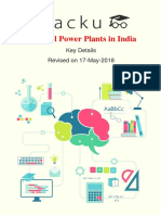 List of Thermal Power Plants in India With Capacity PDF