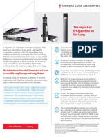 Impact of Ecigarettes On Lung