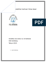 Proposal Pelatihan Bantuan Hidup Dasar PDF