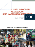 SMP Kartiyoso Semarang Sosialisasi Program Kesiswaan