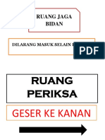 Dilarang Masuk Selain Petugas