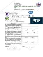 2nd Quarter NSED Report For School DRRM Coordinators To Be Submitted To The District DRRM Coordinators 1