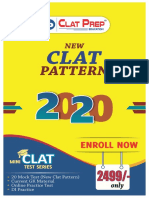 CLAT Sample Paper 2020 (ClatPrep Education) PDF