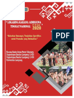 Kegiatan Lka Unila Pusdiklatnas 2020