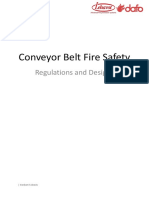 Conveyor Belt Fire Safety