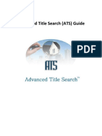 Advanced Title Search Training-Doucment Internal