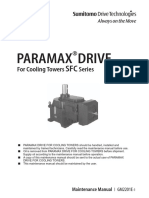Paramax SFC Cooling Tower Drive Manual