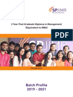 Batch Profile 2019-21 PDF