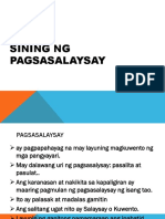 Sining NG Pagsasalaysay