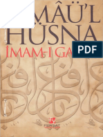 Imam Gazali Esmaul Hüsna PDF