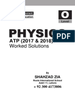 O Level Physics ATPs 2017 & 2018 by Sir Shahzad Zia PDF