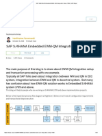 SAP S - 4HANA Embedded EWM-QM Integration Setup-1709 - SAP Blogs