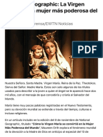 National Geographic: La Virgen María Es "La Mujer Más Poderosa Del Mundo"