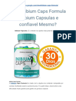 ᐅ Inibium Capsulas e Confiável Mesmo? Funciona? ATENÇÃO! [Não COMPRE Sem LER Isso]