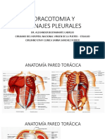 CLASE #3 - TORACOTOMIA Y DRENAJE PLEURAL (DR.BUSTAMANTE).pptx