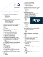 Soal Dan Kunci Jawaban Ujian IPA Kelas 9 SM 1 - 2018 - SOAL