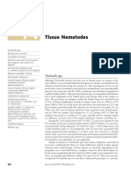 Parasitology: Tissue Nemathodes