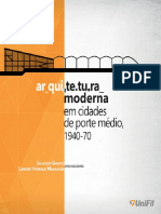 Modernismo Cidades de Porte Medio