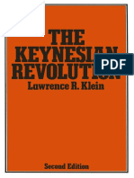 (Keynesian Studies) Lawrence R. Klein (Auth.) - The Keynesian Revolution-Palgrave Macmillan UK (1966) PDF