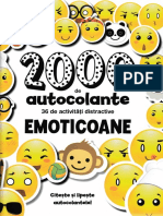 Emoticoane. 2000 de autocolante. 36 de activitati distractive (1)