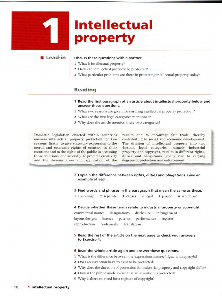 Intellectual Property | PDF