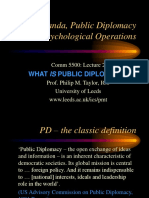 WHAT IS PUBLIC DIPLOMACY