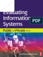 Evaluating Information Systems PDF