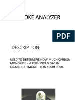 SMOKE ANALYZER -s