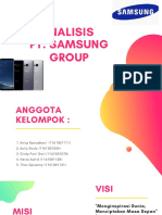 Analisis PT. Samsung Group